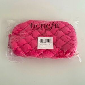 New In Bag Benefits Puff Puff Bag Pink